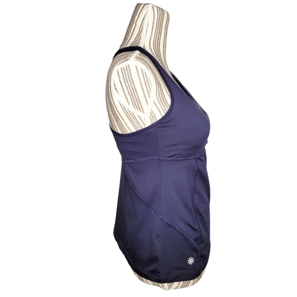 Athleta Racerback Tank Top With Built-In Bra - Picture 2 of 8